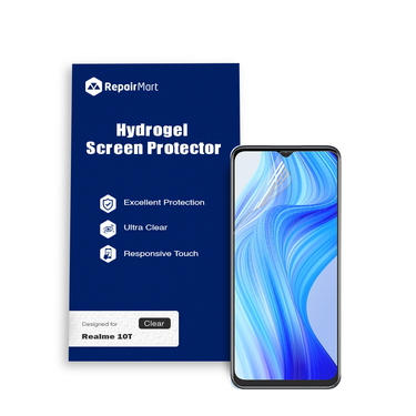 Realme 10T Compatible Premium Hydrogel Screen Protector With Full Coverage Ultra HD